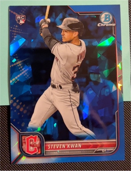 2022 Bowman Chrome #39 Steven Kwan — front
