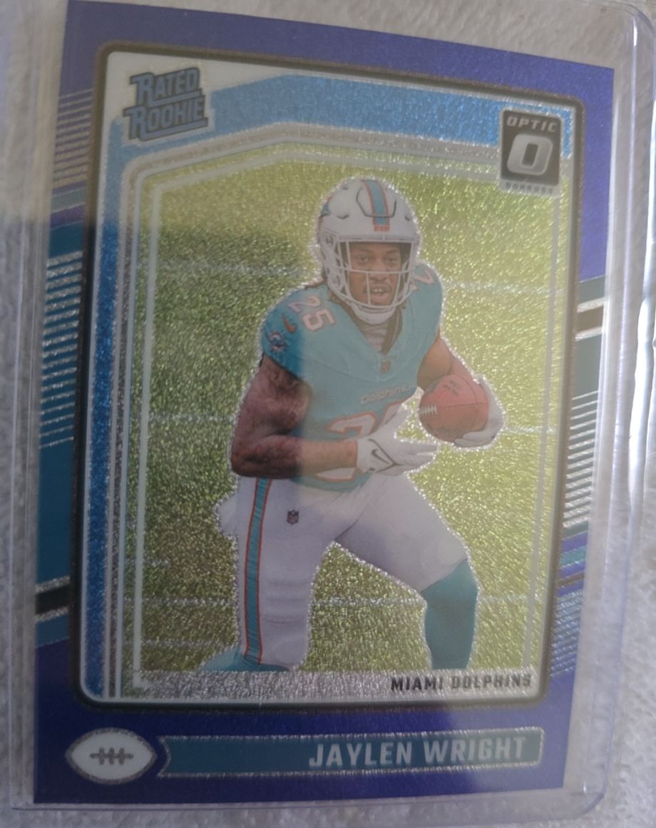 2024 Donruss Optic #249 Jaylen Wright — front