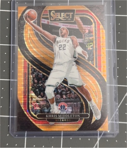2024-25 Panini Select #161 Khris Middleton — front