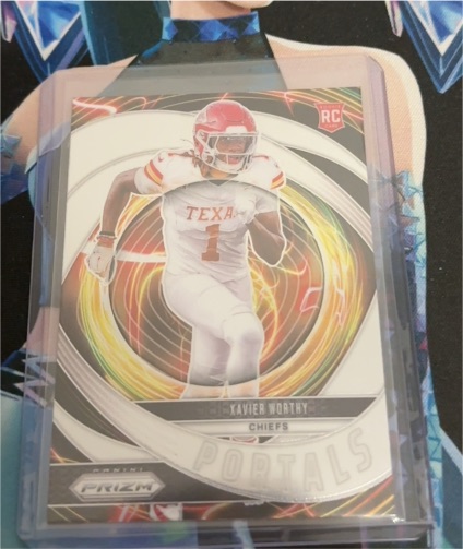 2024 Panini Prizm Portals #10 Xavier Worthy — front