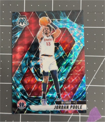 2024-25 Panini Mosaic #13 Jordan Poole — front