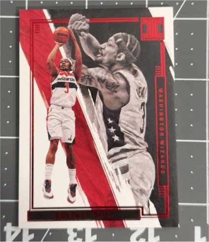 2021-22 Panini Impeccable #28 Bradley Beal — front