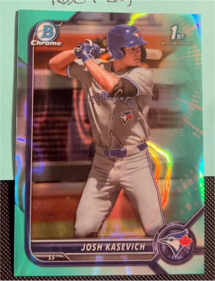 2022 Bowman Draft Chrome #BDC-45 Josh Kasevich — front