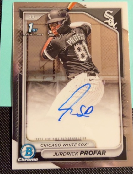2024 Bowman Chrome #CPA-JPR Jurdrick Profar — front