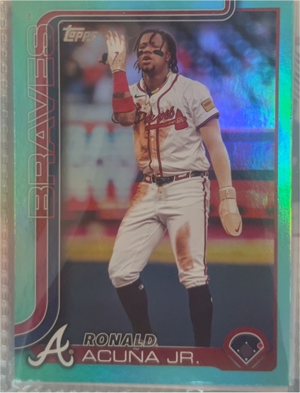 2025 Topps Series 1 #207 Ronald Acuna Jr. — front