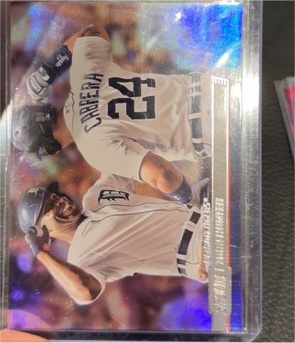 2016 Topps Motor City Mashers #94 Miguel Cabrera — front