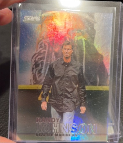 2016 Stadium Club Gold #171 Randy Johnson Seattle Mariners — front