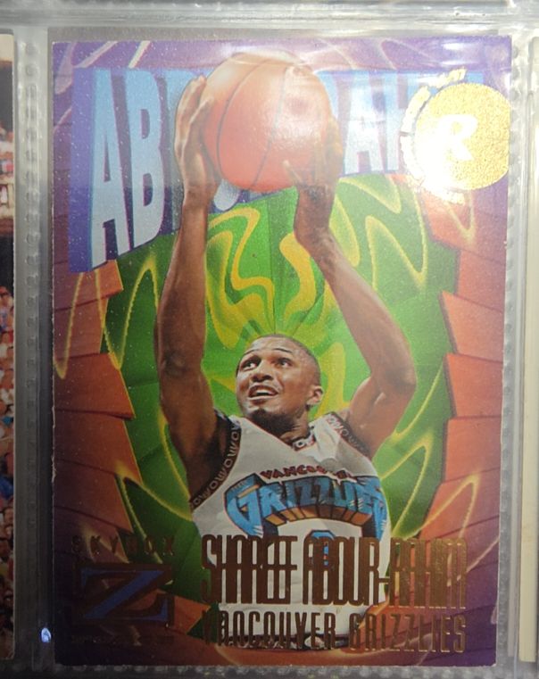1996-97 SkyBox Z-Force #139 Shareef Abdur-Rahim — front