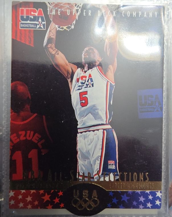 1996 Upper Deck USA #30 David Robinson — front