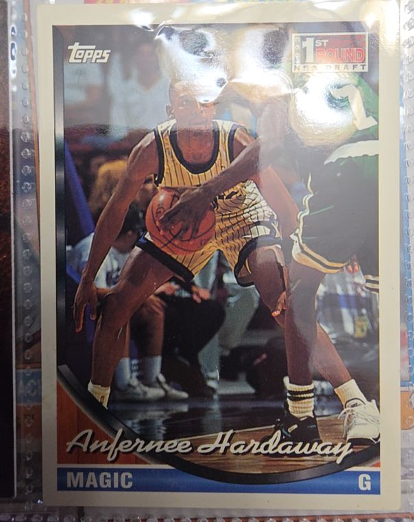 1993-94 Topps #334 Anfernee Hardaway — front