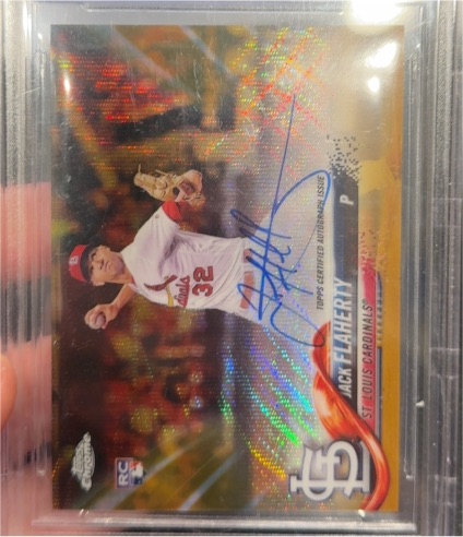 2018 Topps Chrome #RA-JF Jack Flaherty — front