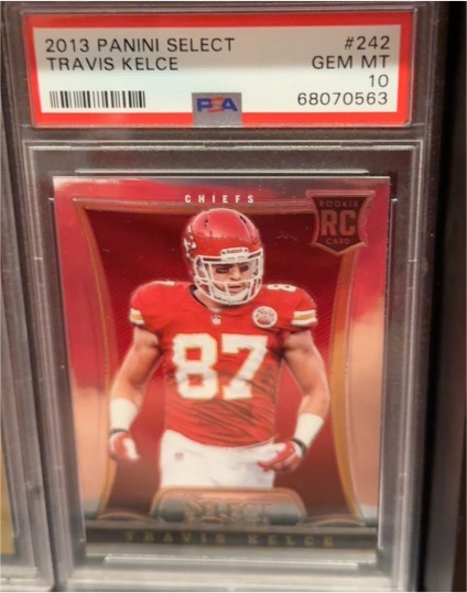 2013 Panini Select #242 Travis Kelce — front