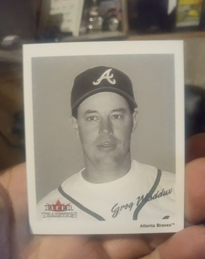 2003 Fleer Tradition #15 Greg Maddux — front