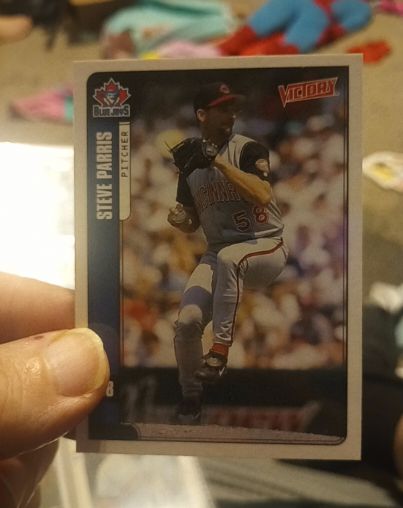 1998 Victory #8 Steve Papris — front