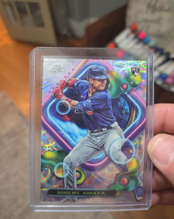 2023 Topps Cosmic Chrome #132 Miguel Amaya — front