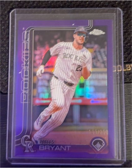 2025 Topps Chrome #248 Kris Bryant — front
