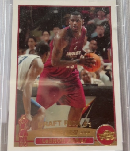 2003-04 Topps Collection #221 LeBron James — front