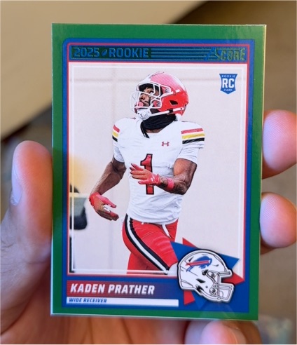2025 Panini Score #19 Kaden Prather — front