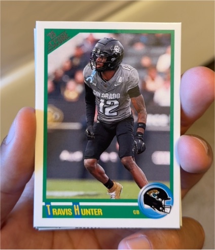 2025 Score #12 Travis Hunter — front