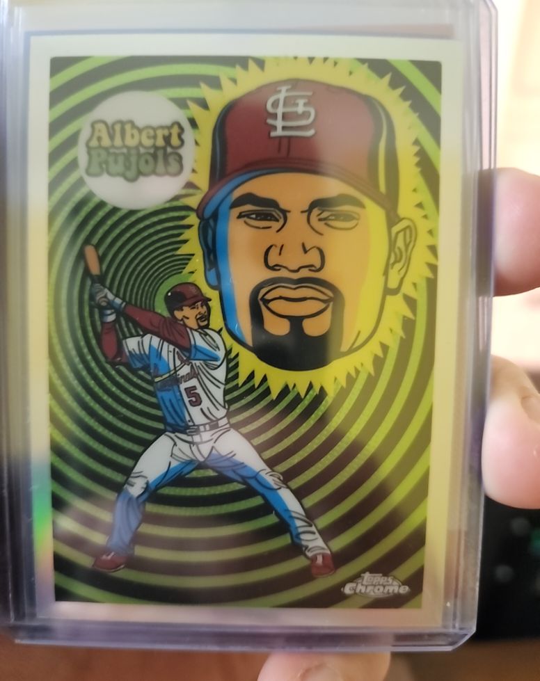 2023 Topps Chrome Ultraviolet All-Stars Albert Pujols #UV-10 — front