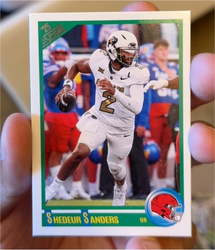 2025 Panini Score #2 Shedeur Sanders — front