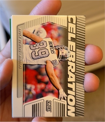 2025 Panini Score #C-BBO Brock Bowers Celebration — front