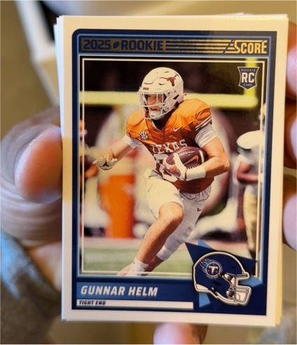 2025 Panini Score #99 Gunnar Helm — front