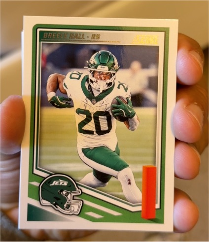2025 Panini Score #282 Breece Hall — front