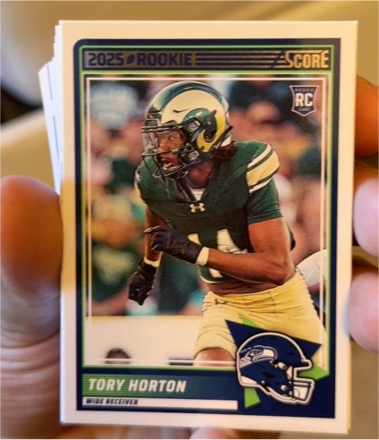 2025 Panini Score #58 Tory Horton — front