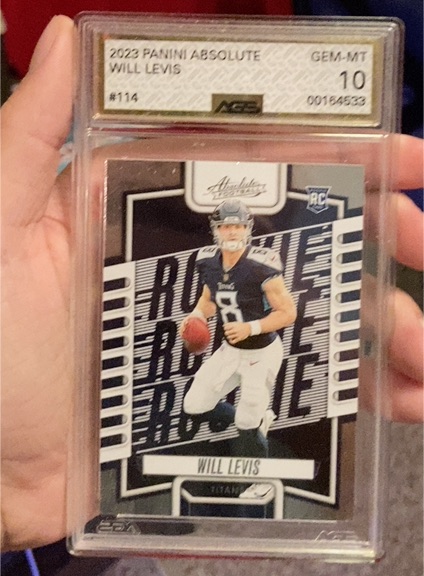2023 Panini Absolute #114 Will Levis — front