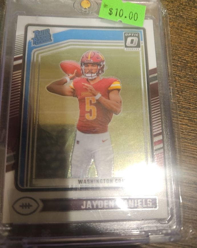 2024 Panini Donruss Optic Rated Rookie Jayden Daniels — front