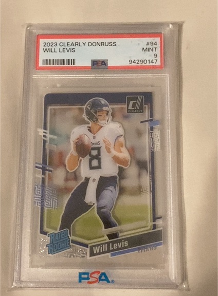 2023 Panini Clearly Donruss #94 Will Levis — front