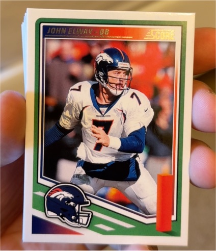 2025 Panini Score #69 John Elway — front