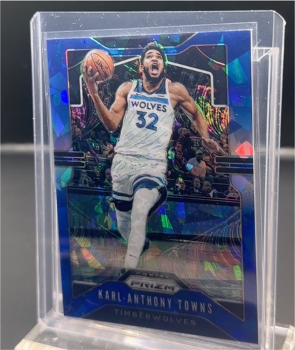2019-20 Panini Prizm #161 Karl-Anthony Towns — front