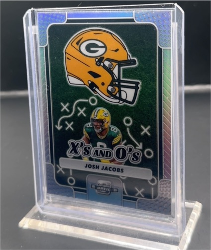 2024 Panini Contenders Optic X's and O's #XO-JJS Josh Jacobs — front