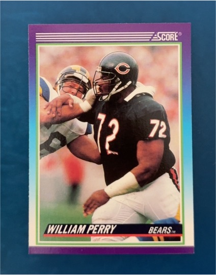 1990 Score #509 William Perry — front