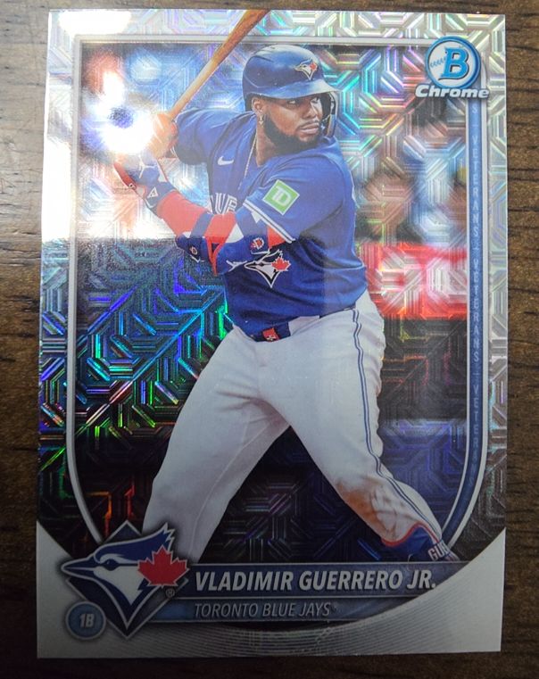 2025 Bowman Chrome #27 Vladimir Guerrero Jr. — front