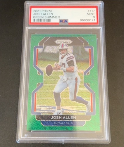 2021 Panini Prizm #117 Josh Allen — front