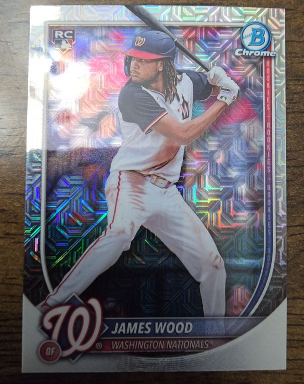 2025 Bowman Chrome #29 James Wood — front