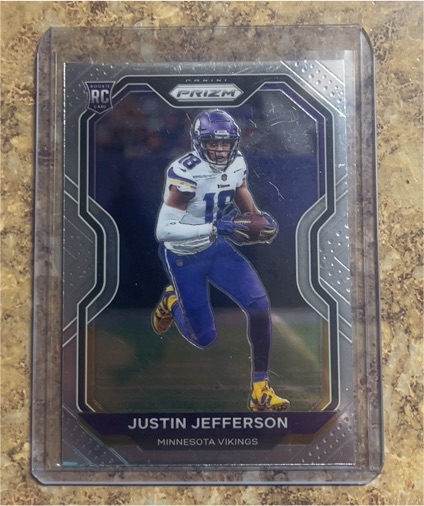 2020 Panini Prizm #398 Justin Jefferson — front
