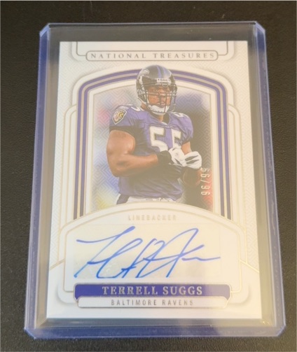 2024 Panini National Treasures #SIGS-TSS Terrell Suggs — front
