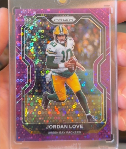 2020 Panini Prizm #363A Jordan Love — front