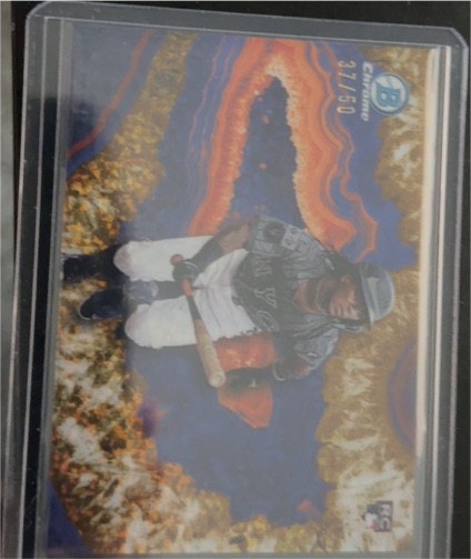 2025 Bowman Crystallized #BWC-11 Luisangel Acuna — front