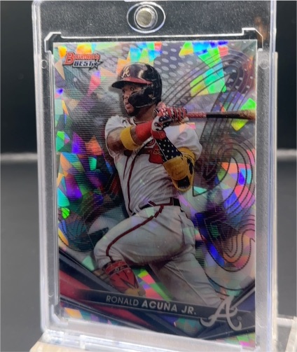 2017 Bowman's Best #23 Ronald Acuna Jr. — front
