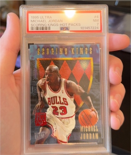 1995 Ultra Scoring Kings Hot Packs #4 Michael Jordan — front