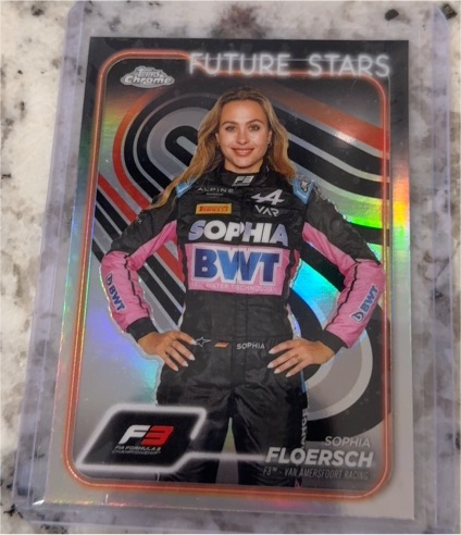 2024 Topps Chrome Formula 1 Future Stars #62 Sophia Floersch — front
