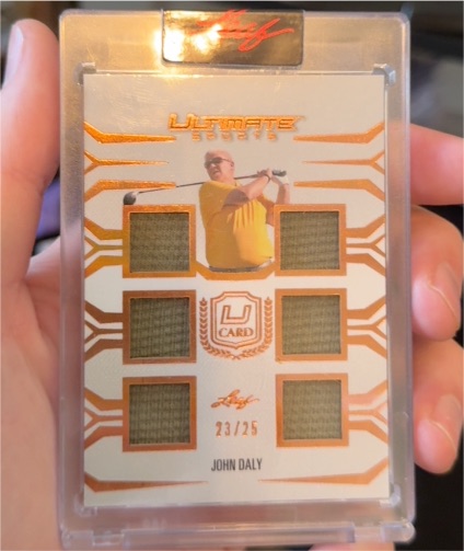 2024 Leaf Ultimate Sports The Card 6 John Daly — front