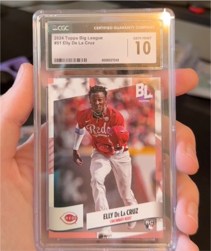 2024 Topps Big League #51 Elly De La Cruz — front