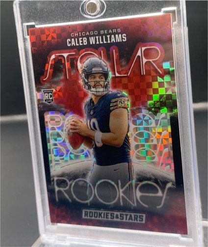 2024 Panini Rookies & Stars #SR-CWS Caleb Williams Stellar Rookies Silver Prizm — front