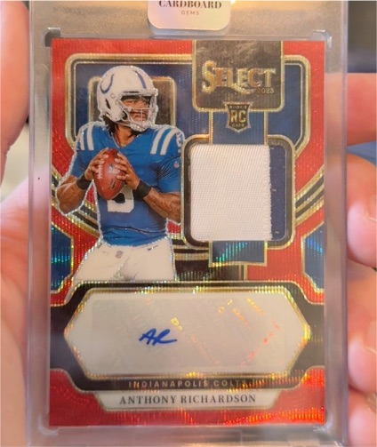 2023 Panini Select #028 Anthony Richardson — front
